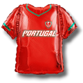 Globo 36" Camisa Soccer Portugal C/1