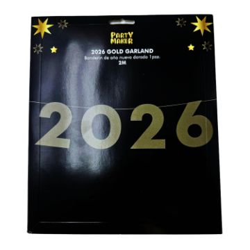 Banderin 2026 Dorado C/1