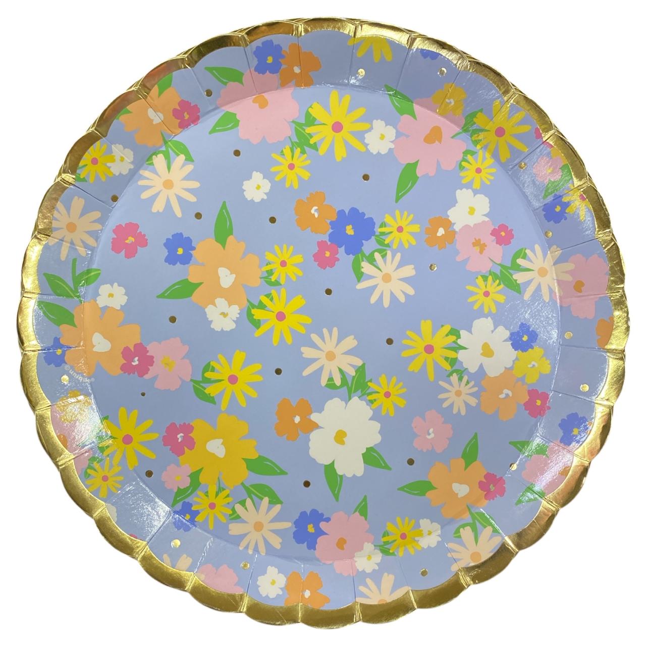 Plato 9" Spring Garden C/8