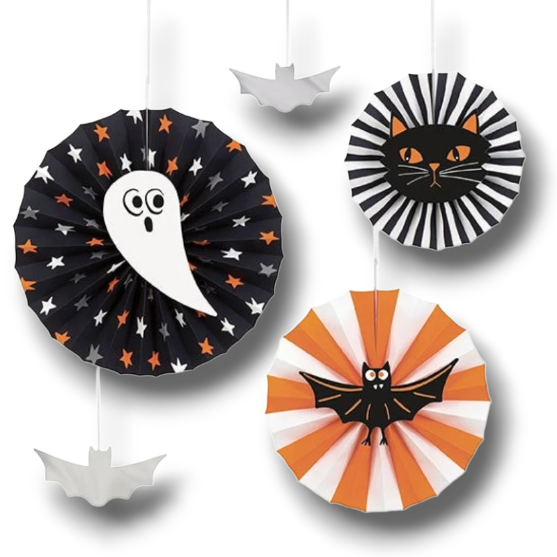 Hanging Decorations Bats & Boos Halloween C/1