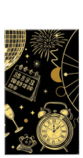Happy New Year Disco Sphere Tablecloth (1 per set)