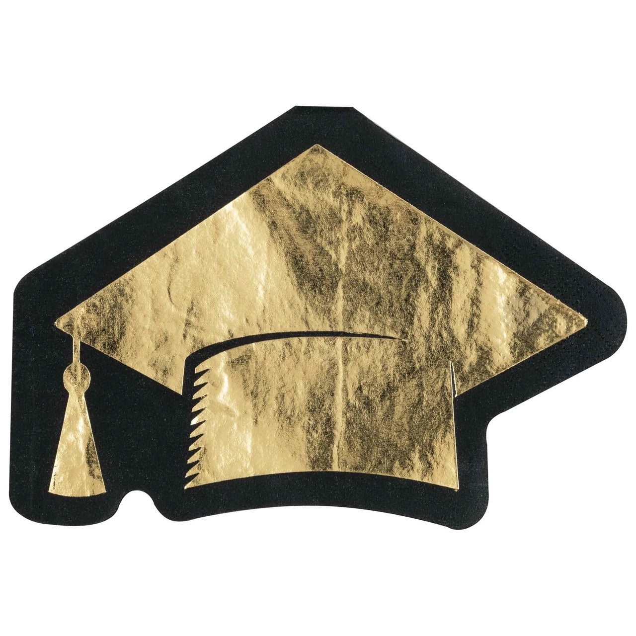 Graduation Cap Shaped Drink Napkins C/16