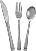 Silver Foil Cutlery Set (18 pieces)