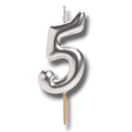 Silver Comic Candle Number 5 C/1