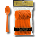 Cucharas Naranja C/20