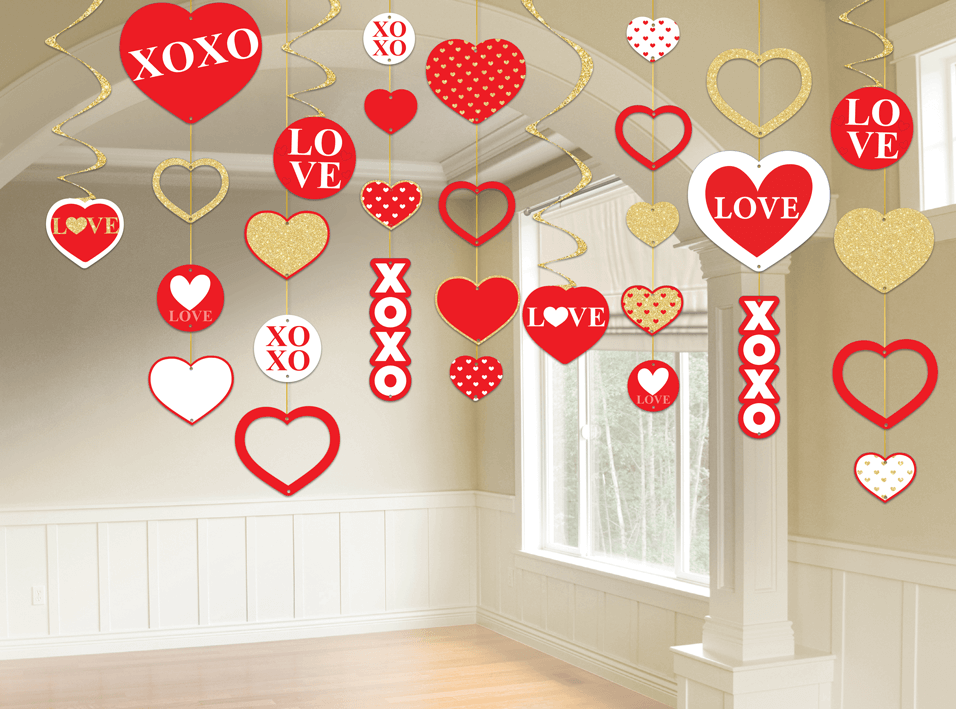 Spiral Ornament Valentine's Day Figures C/30