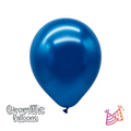 Chrome Balloon Bag 9" Blue C/50