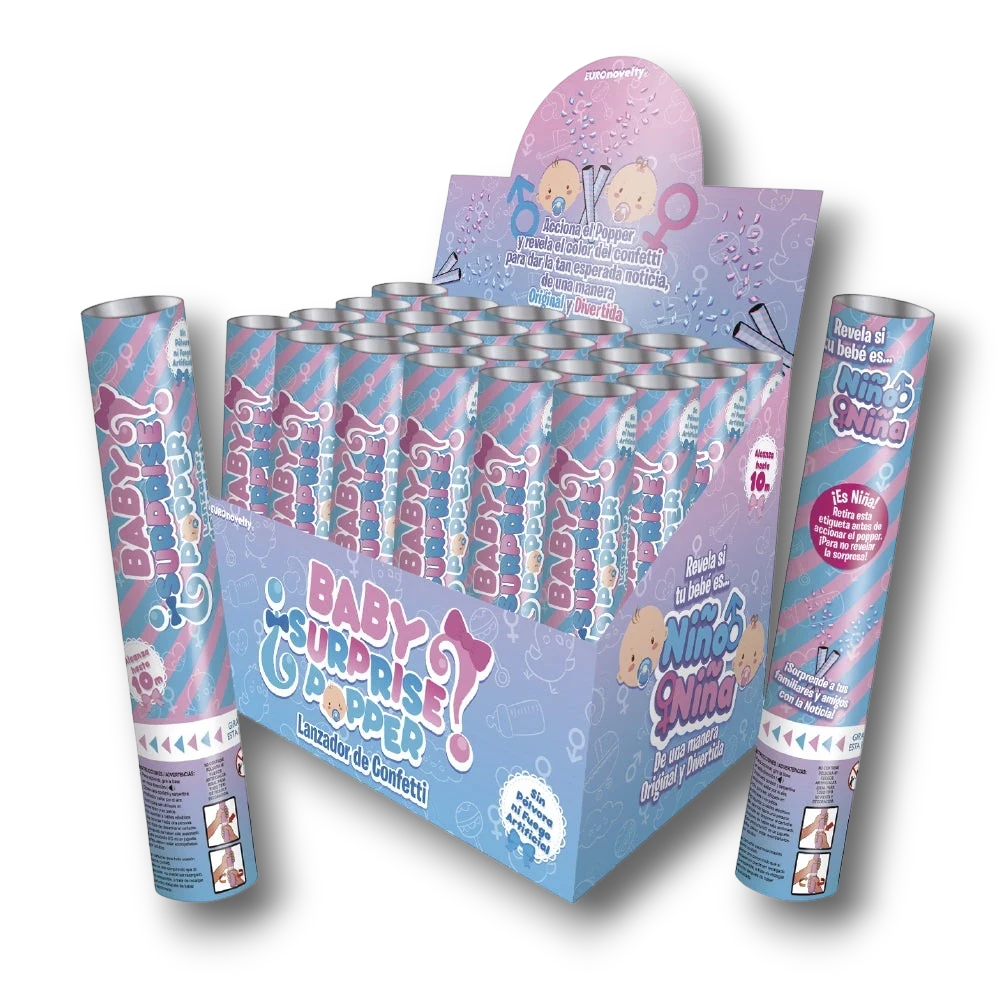 Baby Popper Gender Reveal Girl C/1