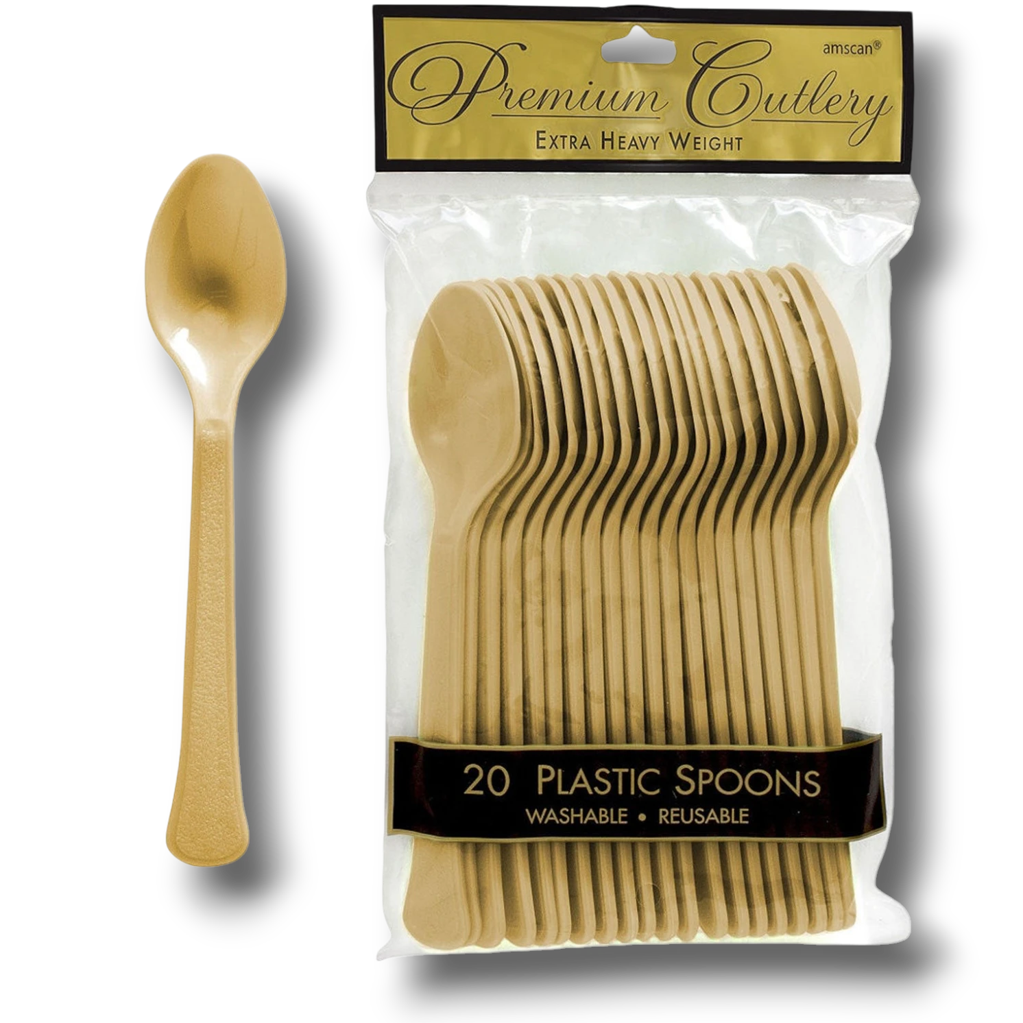 Cucharas Oro C/20