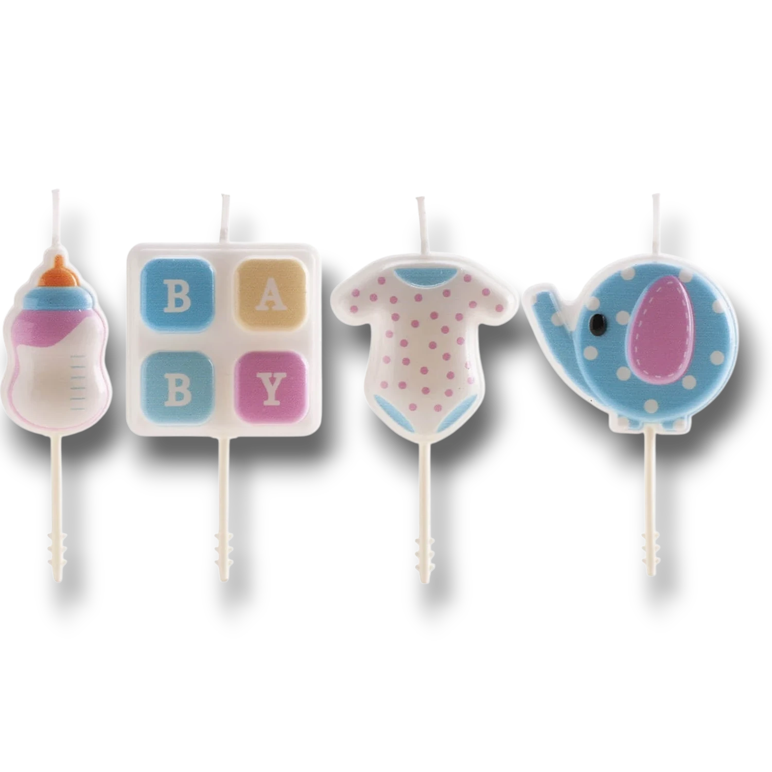 My Baby Birthday Candles (4-Pack)