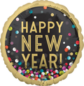 Balloon 36" Happy New Year Confetti C/1