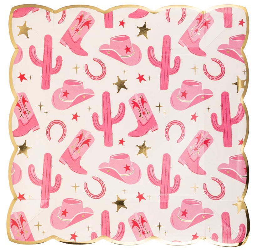 Plato 9" Cow Gal Pattern C/8