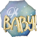 Globo 36" Oh Baby Blue C/1