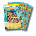 Capybara Summer Sticker Block C/1