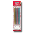 Velas Metalicas Colores C/16