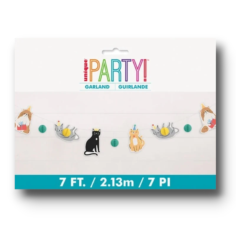 Guirnalda Pawty Animals Cat C/1