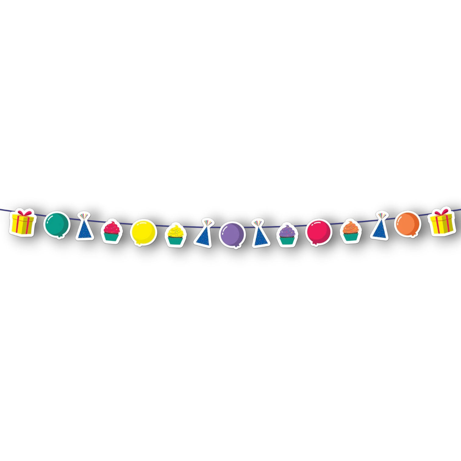 Happy Birthday Die-Cut Mobile Garland C/1