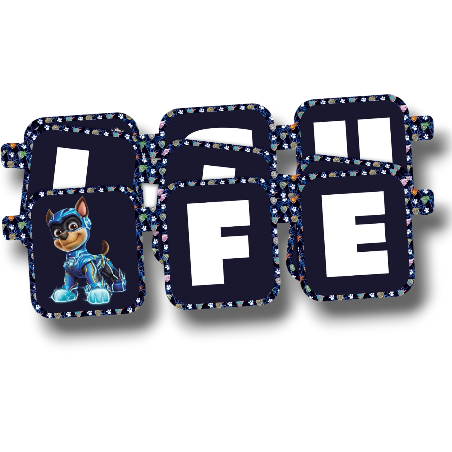 Banderin Movil Paw Patrol Colgante C/1