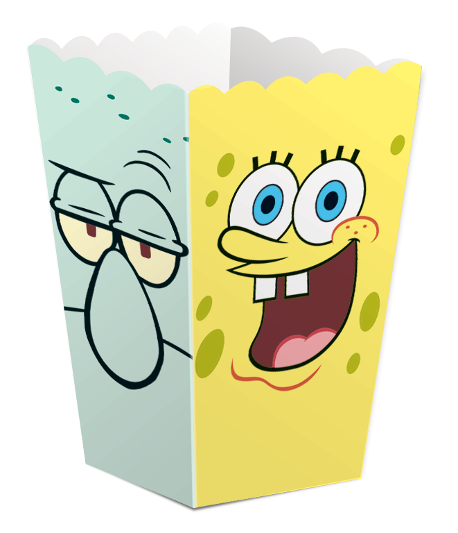 Caja Fantasia Bob Esponja C/6