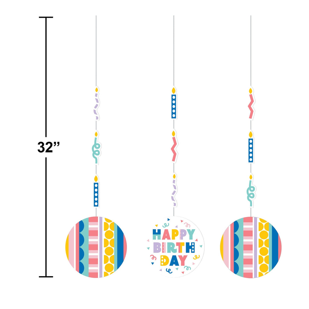 Hanging Cutouts Party Patterns C/1
