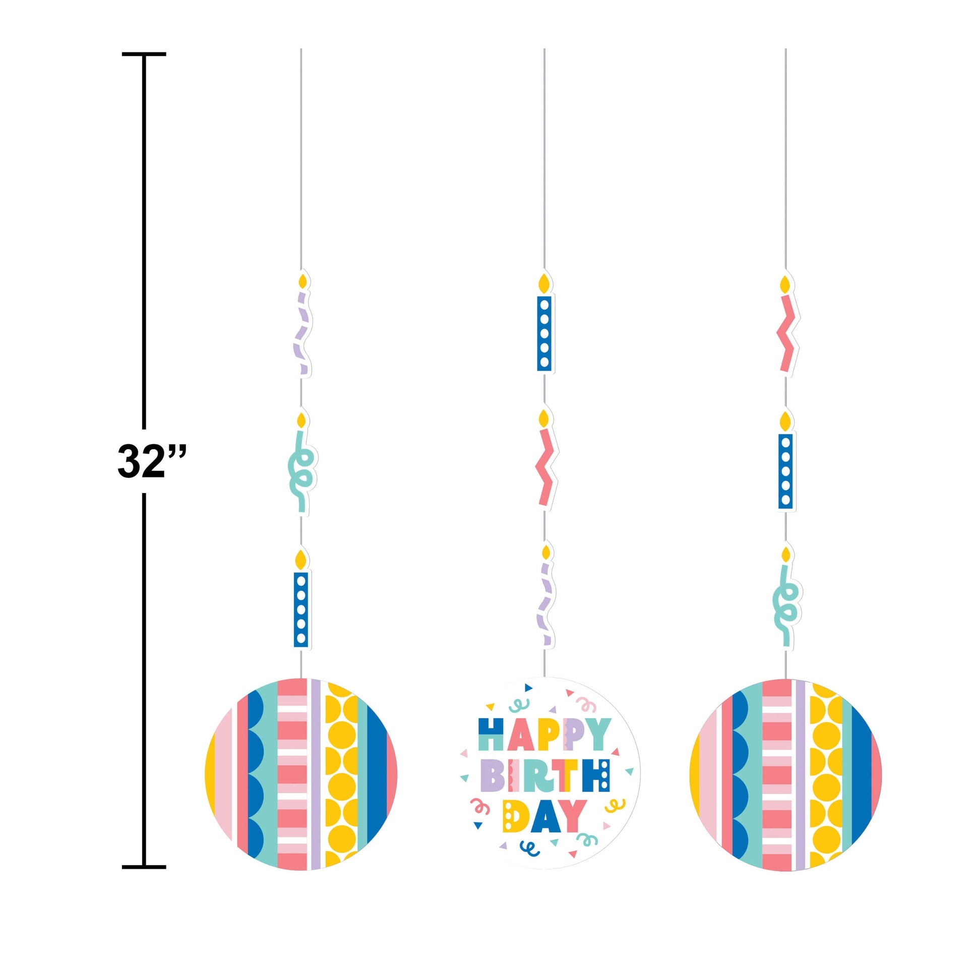 Hanging Cutouts Party Patterns C/1