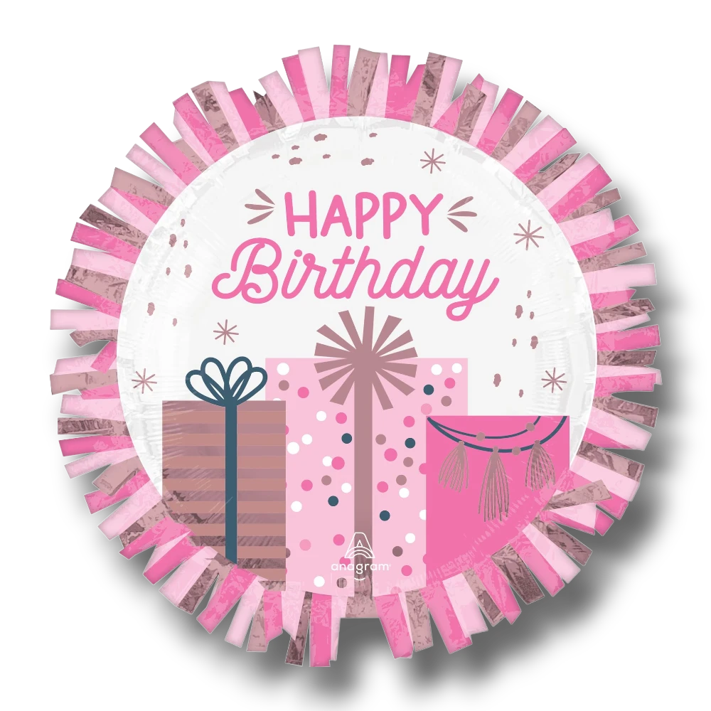 24" Pastel Birthday Balloon (1 per balloon)