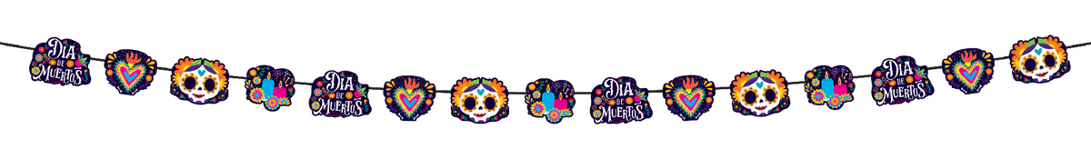 Guirnalda Movil Suajada Dia de Muertos C/1