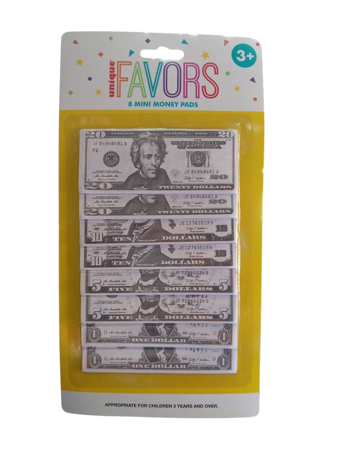 Mini Banknotes C/8