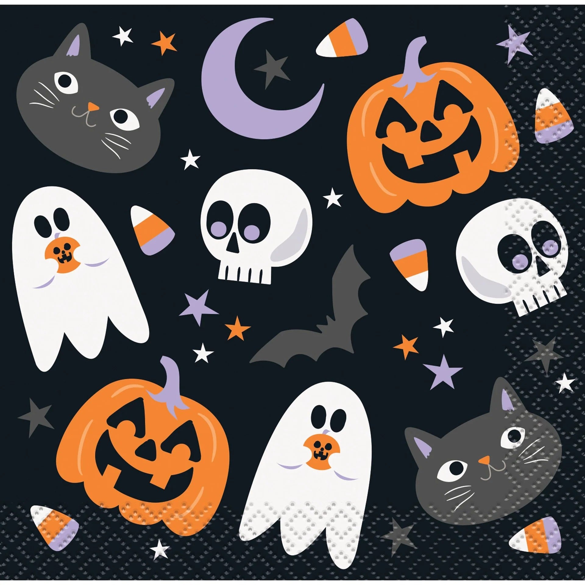 Servilleta CH Halloween Night Beverage  C/16