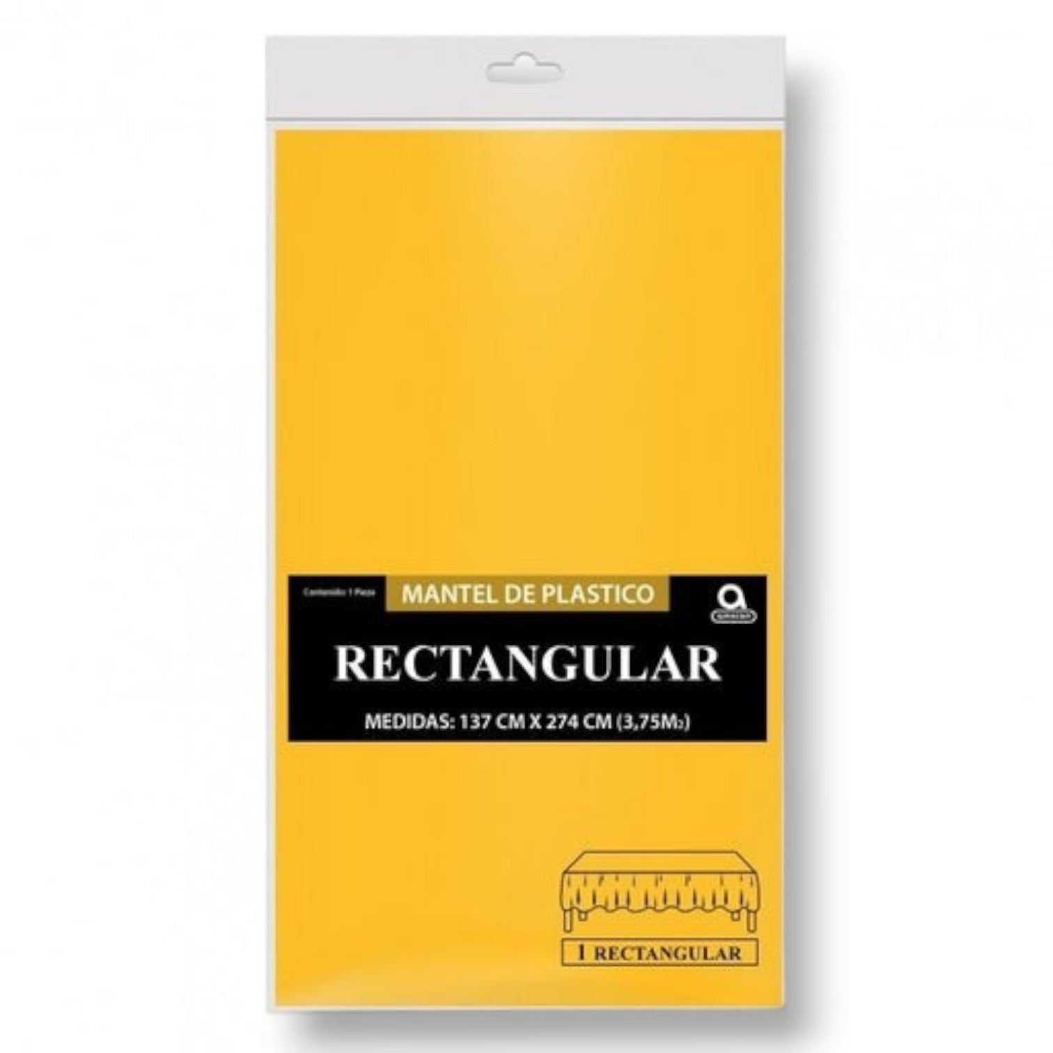 Mantel Rectangular Amarillo Tropical C/1