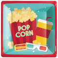 7" Square Movie Night Plate C/20