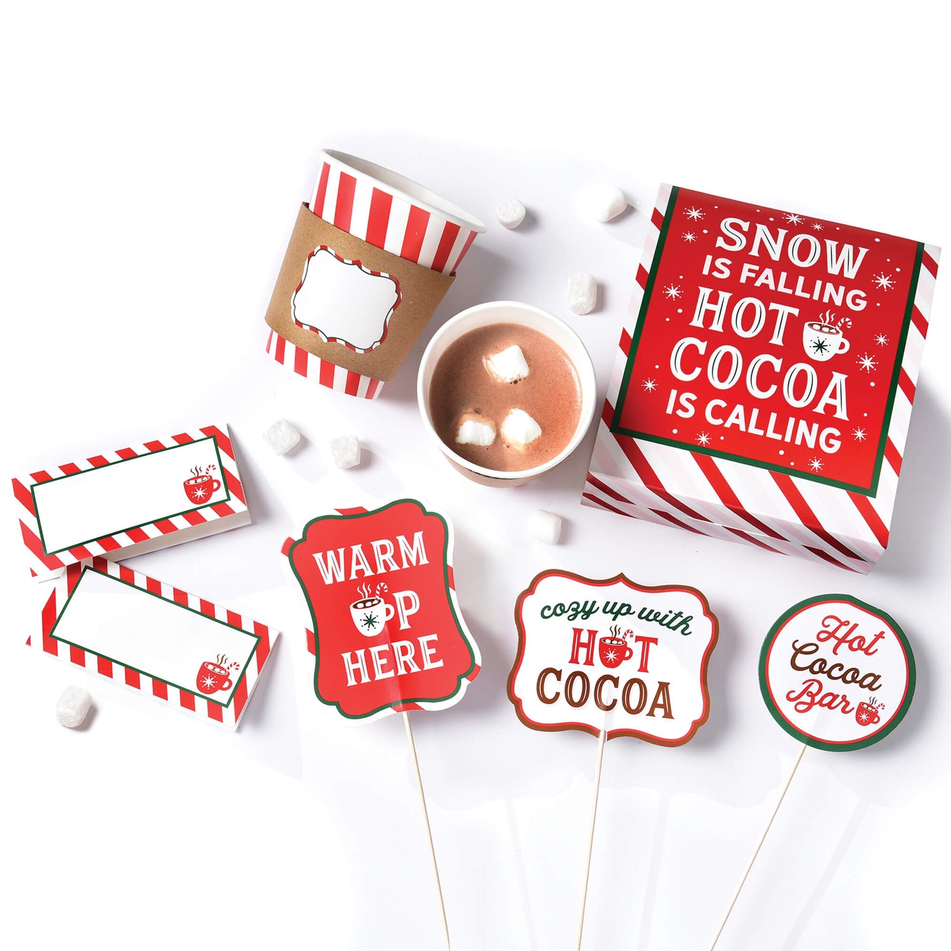 Cocoa Bar Party Accessory Kit C/16