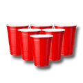 16oz Red Plastic Cup (16 Count)