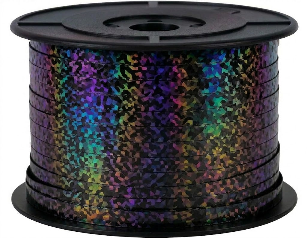 Curling Holografico Negro 200 M C/1