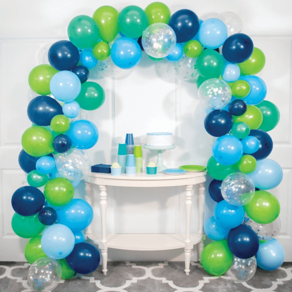 Balloon Garland Blue Green C/1