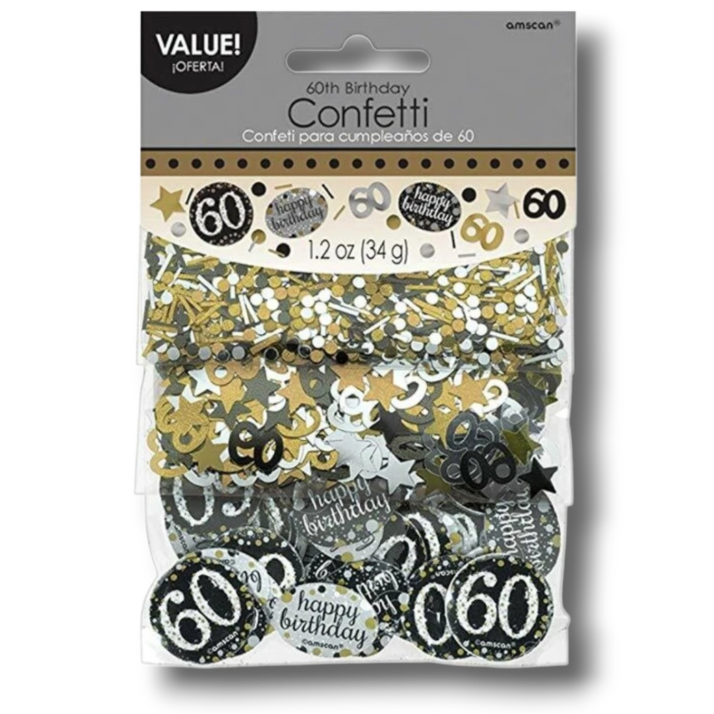HBD Sparkling Celebration 60s Confetti 34g