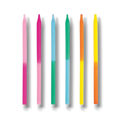 Velas Largas Colores C/12