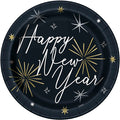 9" Happy New Year Plate C/8