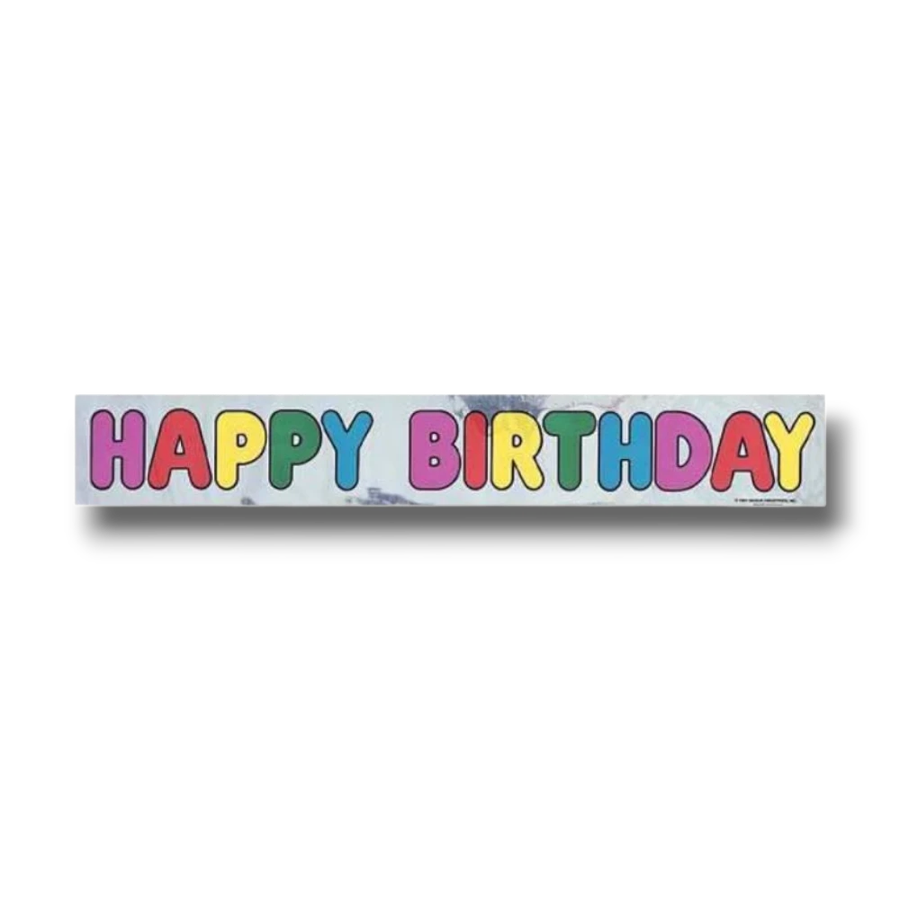 Banner Foil Bday C/1