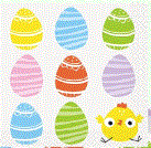 Servilleta Ch Happy Easter Egg C/16