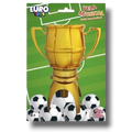 Gold Soccer Musical Candle