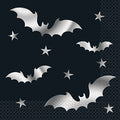 Silver Bats Napkins (20 count)