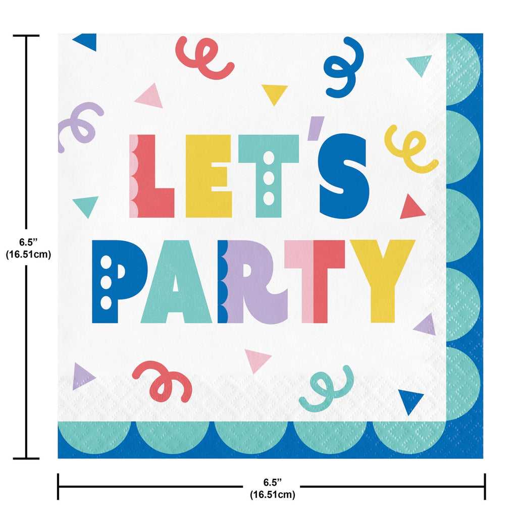 Servilleta G Party Patterns C/16