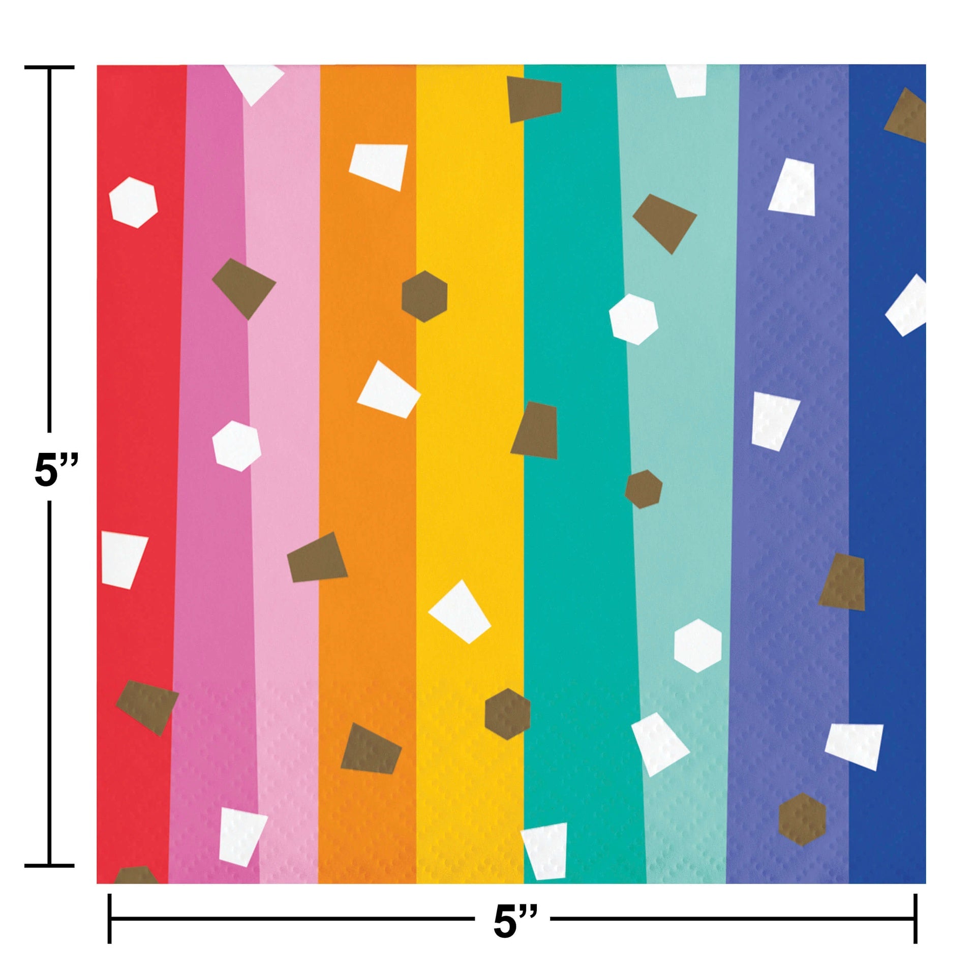 Servilleta CH Birthday Confetti C/16