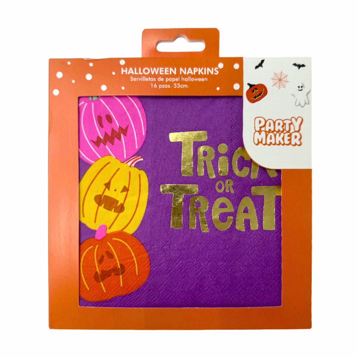 Servilleta G Halloween Trick Or Treat C/16