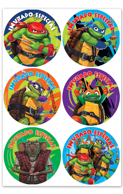 Teenage Mutant Ninja Turtles Badge C/24