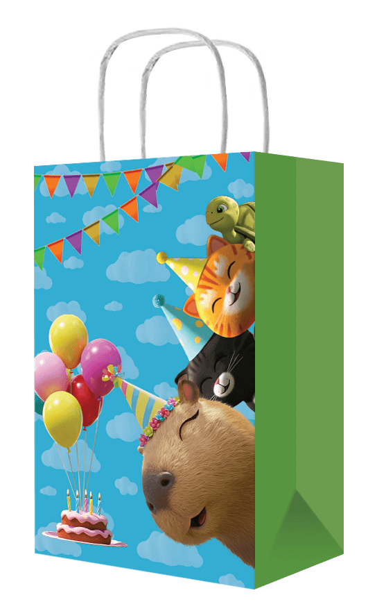 Capybara Handle Candy Bag (6 Count)