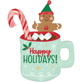 36" Happy Holidays Balloon C/1