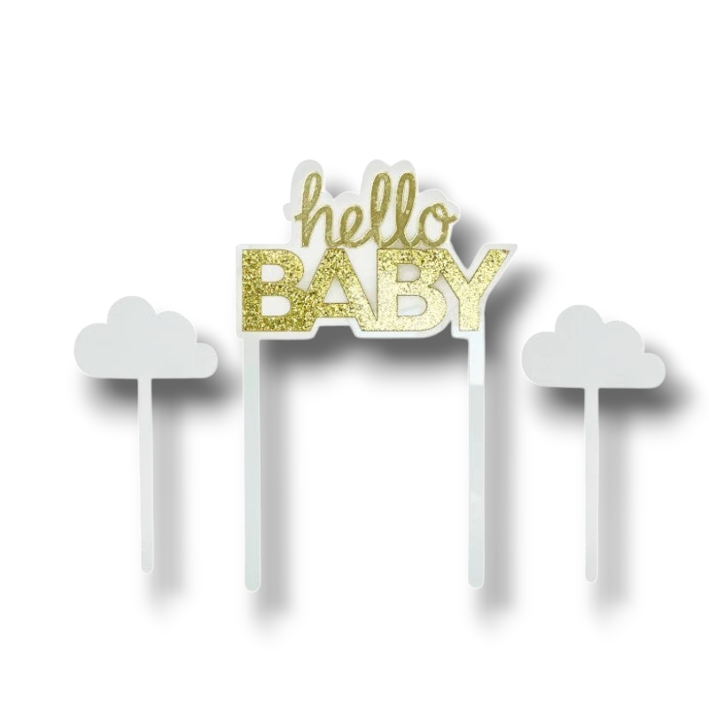 Hello Baby Cake Topper C/1