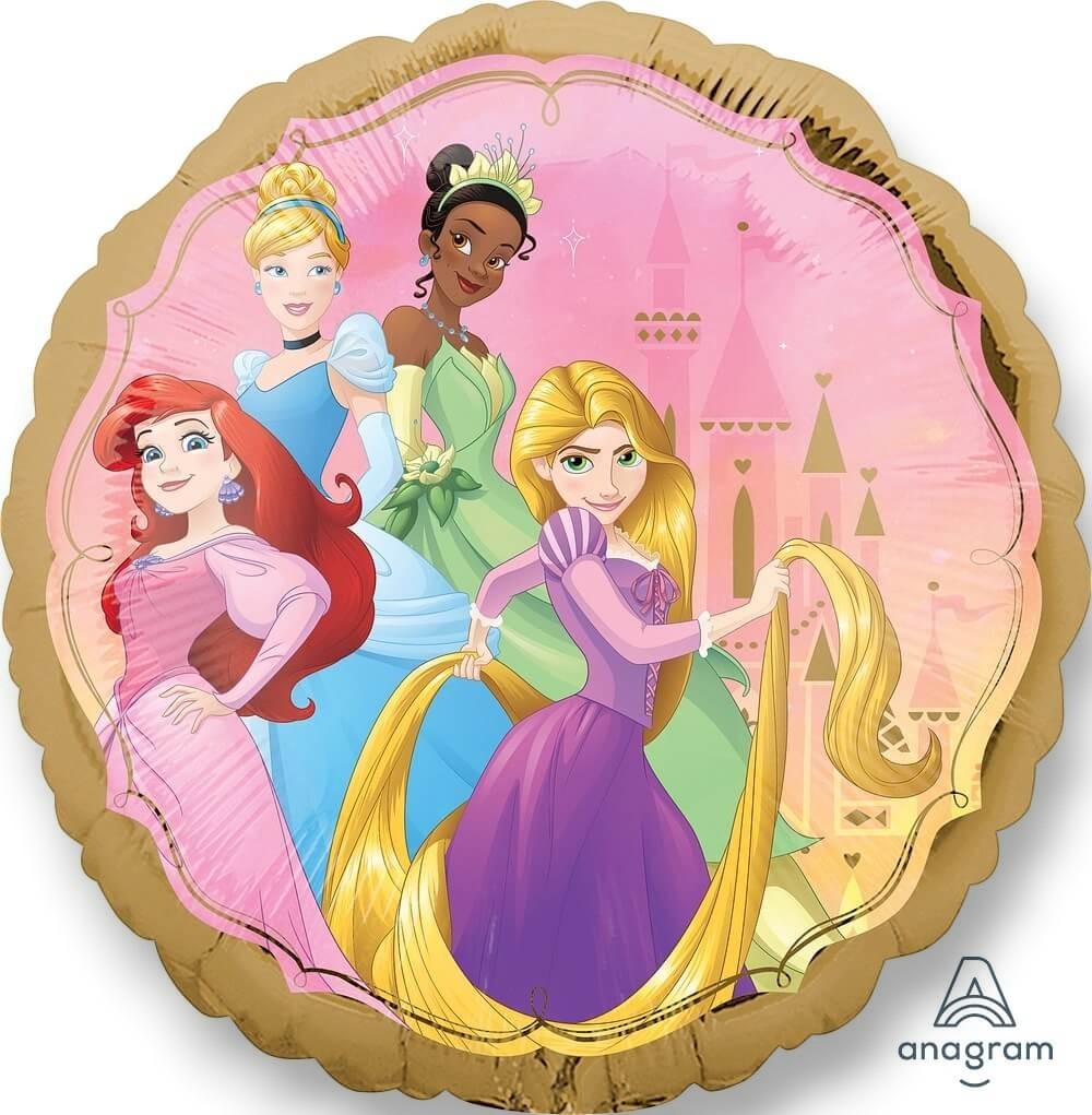 Balloon 18" Princesses Once Upon A Time C/1